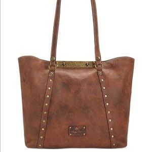 Patricia Nash Distressed Leather Vintage Benvenuto